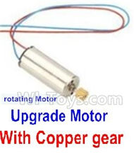 SYMA X5S X5SW X5SC Parts-40 Upgrade rotating Motor with red and Blue wire(1pcs)-With copper gear For SYMA X5S X5SC X5SC Quadcopter UFO parts